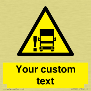 Custom warning blindspot